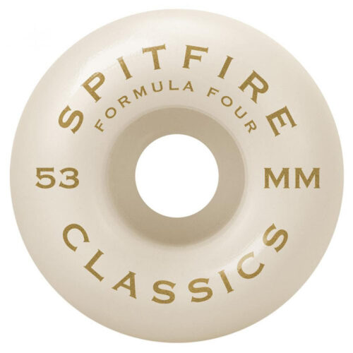 Spitfire Formula Four Wheels Classic Orange 53mm 101A