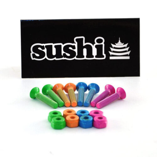 Sushi 1” Allen Key Truck Bolts Multi-Coloured