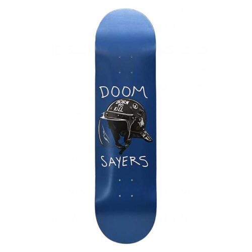 Doom Sayers Riot Helmet Deck Blue 8.5”