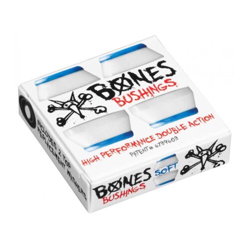 Bones Bushings Blue White soft 81a (pack of 4)
