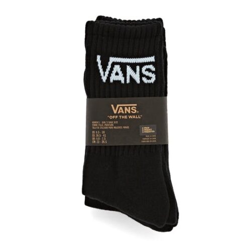 Vans Crew Socks Black (3Pk)