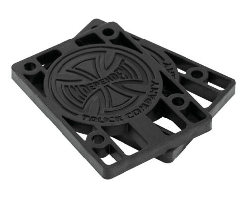 Indy Riser Pads (Pack of 2) Black 1/8 IN