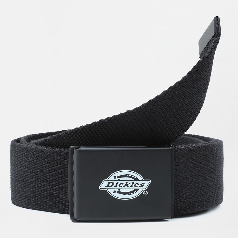 Dickies Orcutt Webbing Belt - Black / White - 7Ply Skate Store