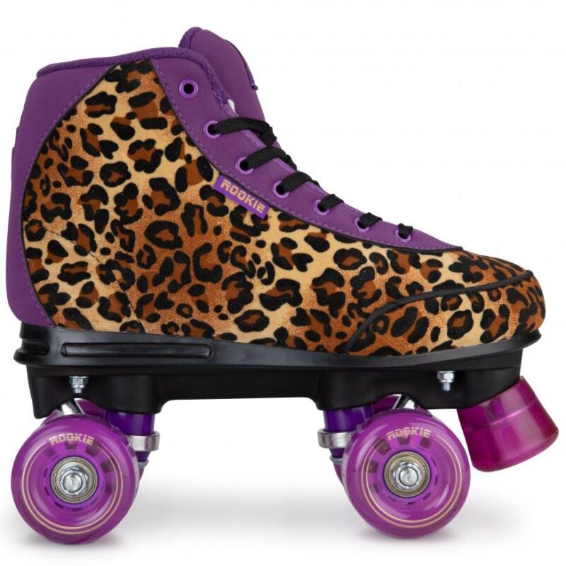 Rookie Harmony Quad Roller Skates Leopard 7Ply Skate Store