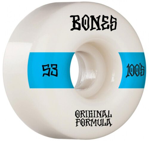 Bones OG 100'S #14 V4 Wide Skateboard Wheels - 53mm