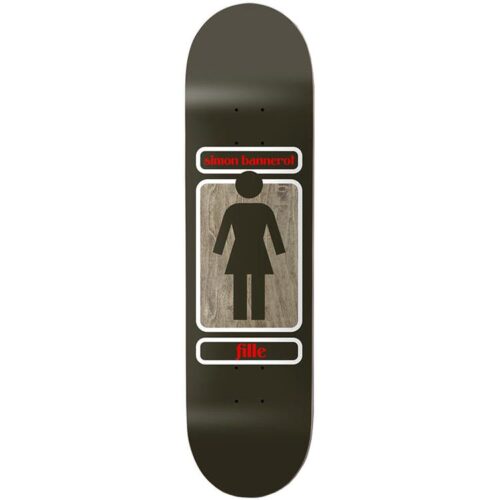 Girl 93 Til Skateboard Deck Bannerot - 8.25"