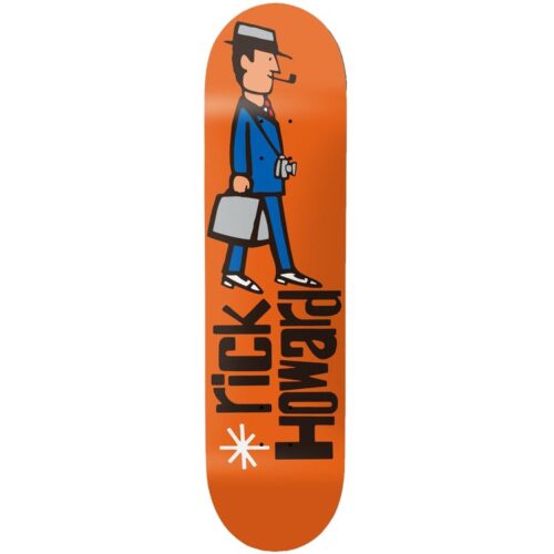 Girl Pictograph Skateboard Deck Howard Orange - 8.25"