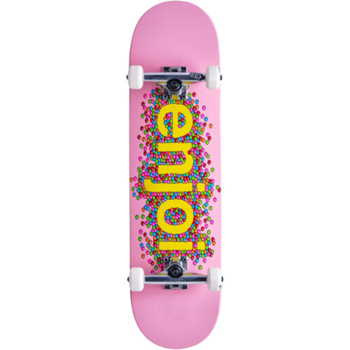 Enjoi Candy Coated FP Complete Skateboard Pink - 8.25"