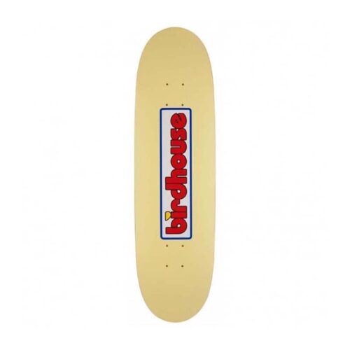 Birdhouse Team Toy Logo Skateboard Deck Cream 90'S Shape 8.5