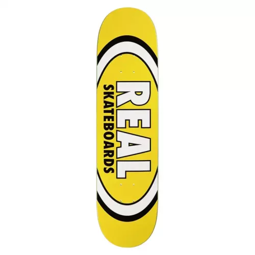 Real Team Classic Oval 8.06 Deck Yellow