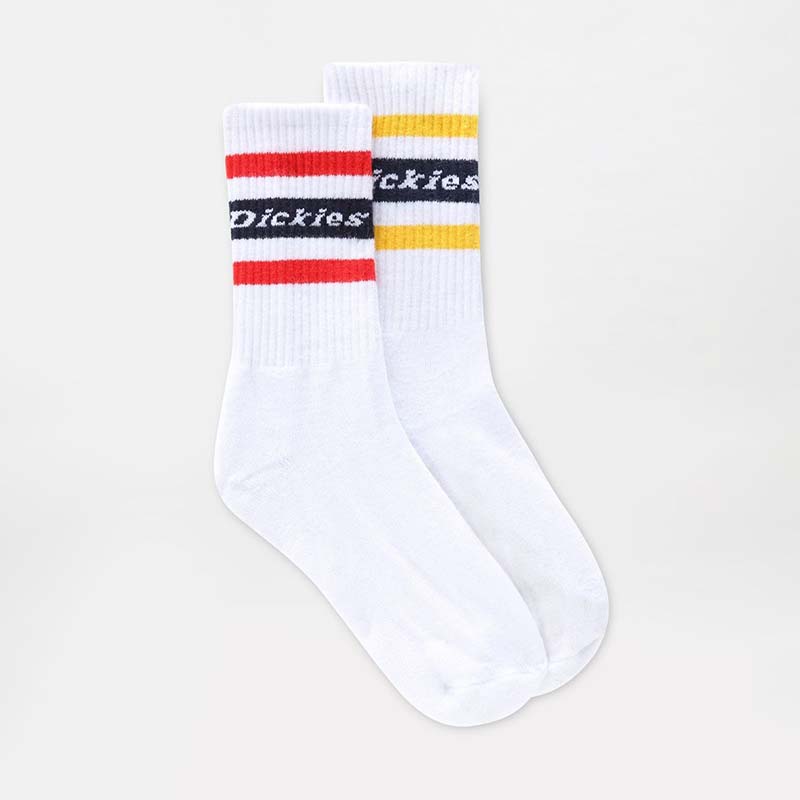 Dickies Genola Socks White - 7Ply Skate Store
