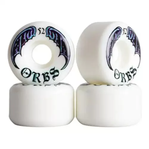 ORBS WHEELS - SPECTERS CONICAL WHITE 99A 52MM (4 PACK)