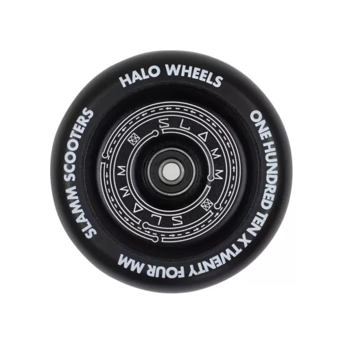 Slam Scooter Black 110mm Halo Wheels