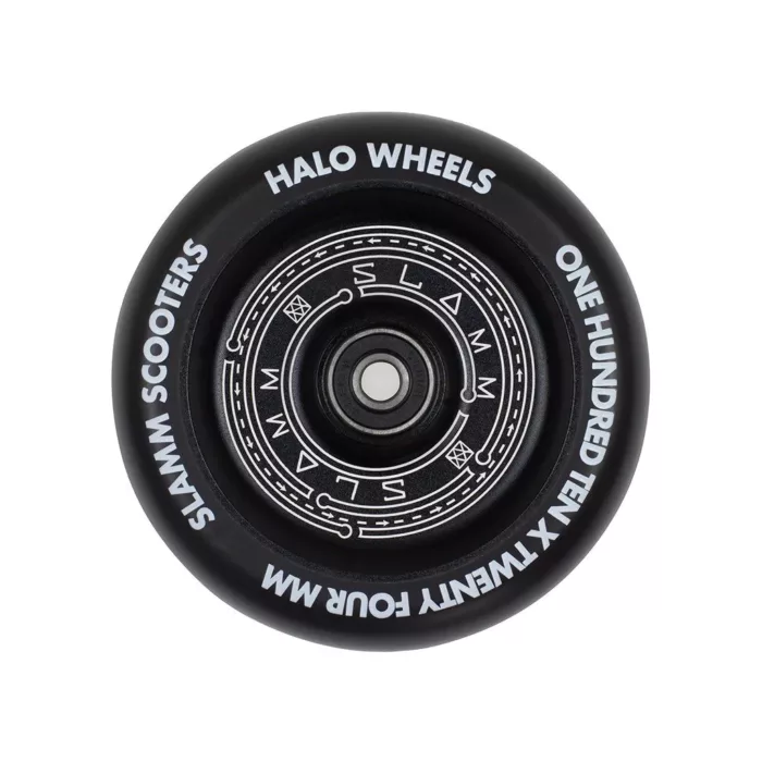 Slam Scooter Black 110mm Halo Wheels