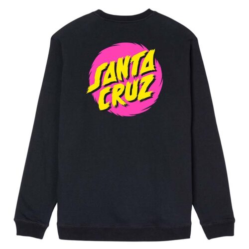 Santa Cruz Style Dot Crew Black