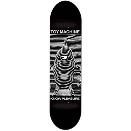Toy Machine Skateboards Toy Division Skateboard Deck Black 8