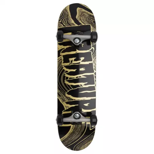 7.75in Mini Metallic Creature Swirl Logo Complete Skateboard