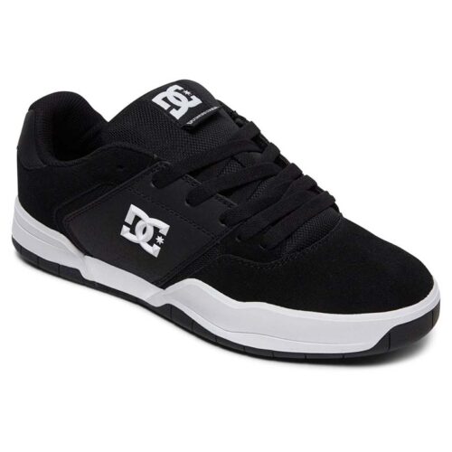 DC Central Leather Shoe Black White