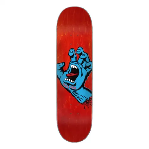 8.0in Screaming Hand Santa Cruz Skateboard Deck