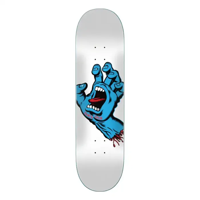 8.25in Screaming Hand Santa Cruz Skateboard Deck