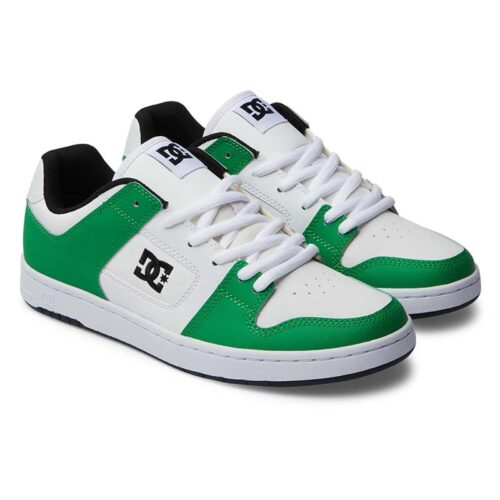 DC Manteca Leather Shoe Green White