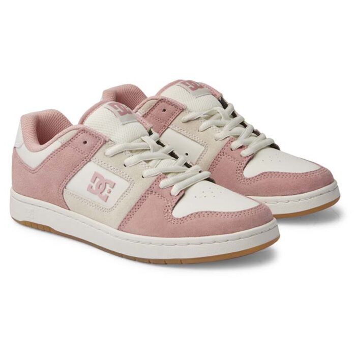 DC Manteca Leather Shoe for Women Pink