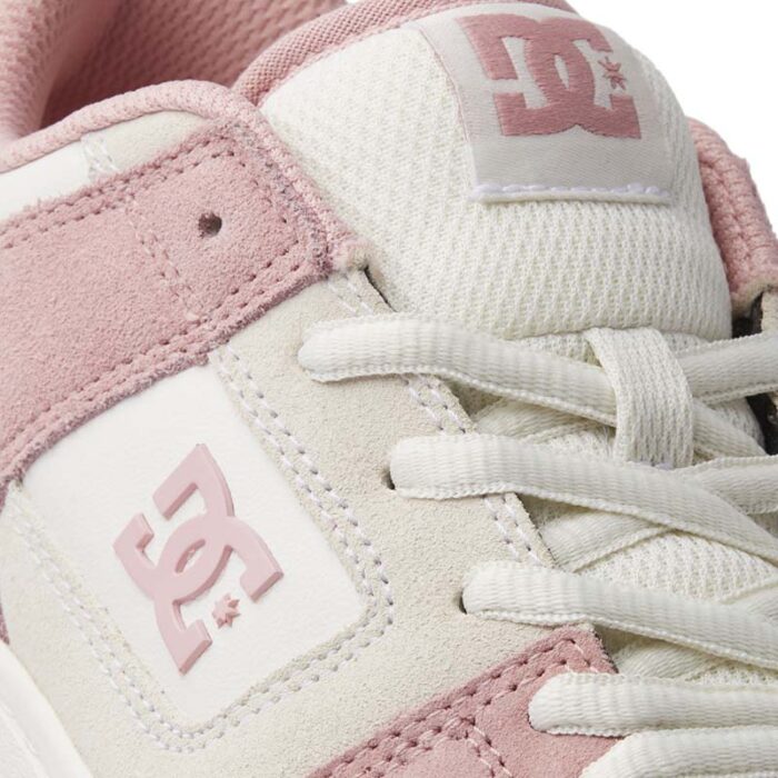 DC Manteca Leather Shoe for Women Pink