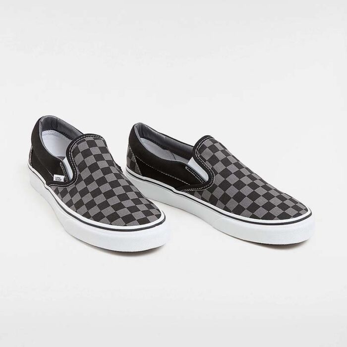Vans Checkerboard Classic Slip-On Black Grey