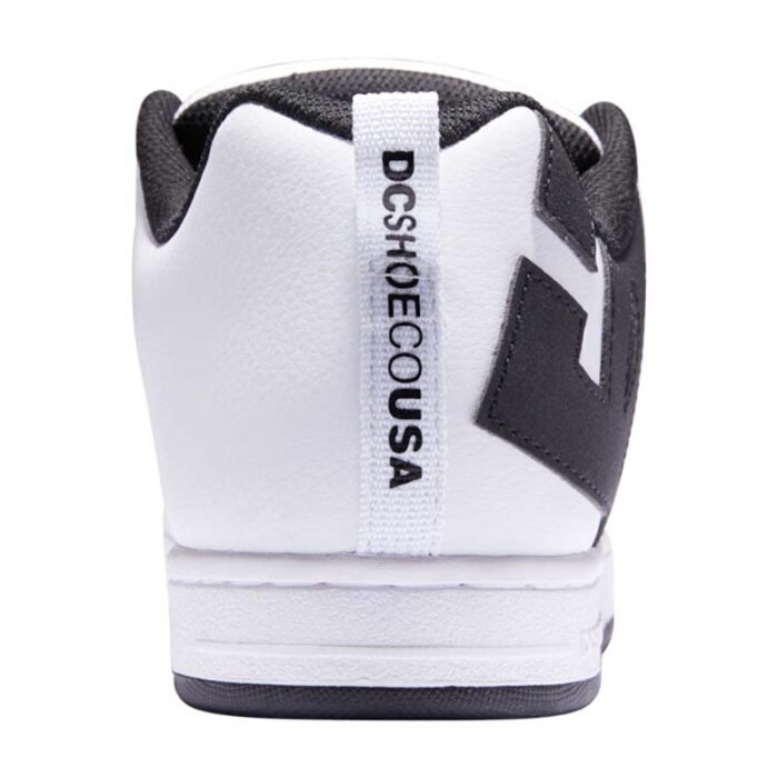 DC Court Graffik Leather Shoe White