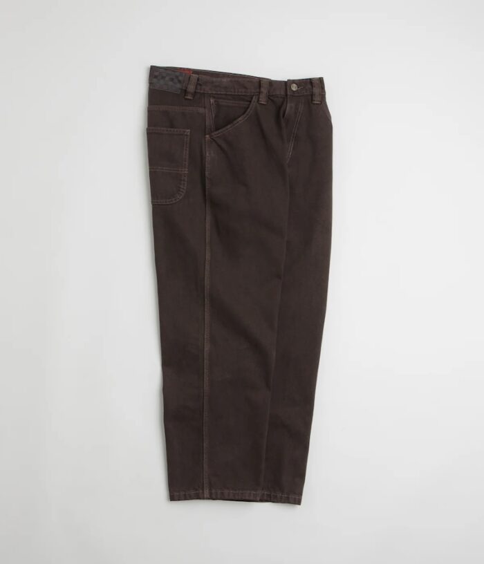 Vans Skate Check-5 Loose Jeans (Dark Brown) - Image 3