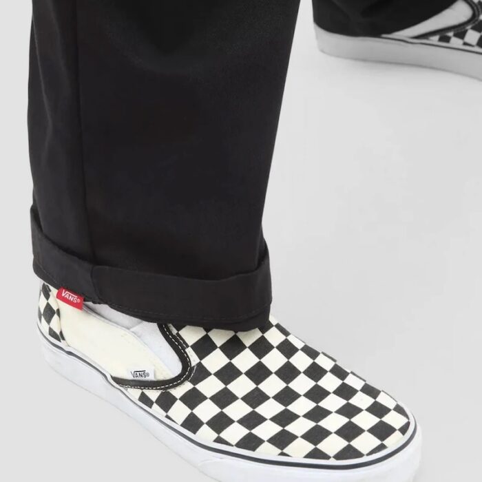 Vans Skate Authentic Chino Relaxed Trousers (Black) - Image 3