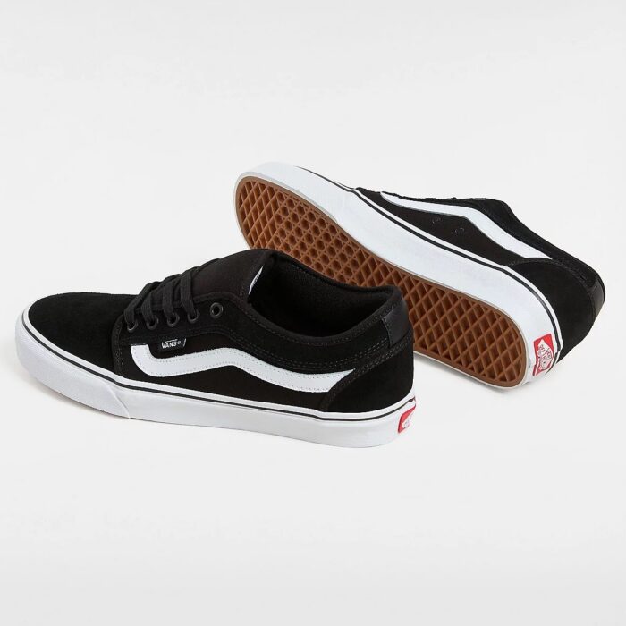 Vans Skate Chukka Low Sidestripe Black/White - Image 3