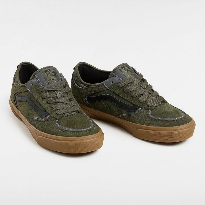 Vans Skate Shoes Rowley Green/Gum - Image 2