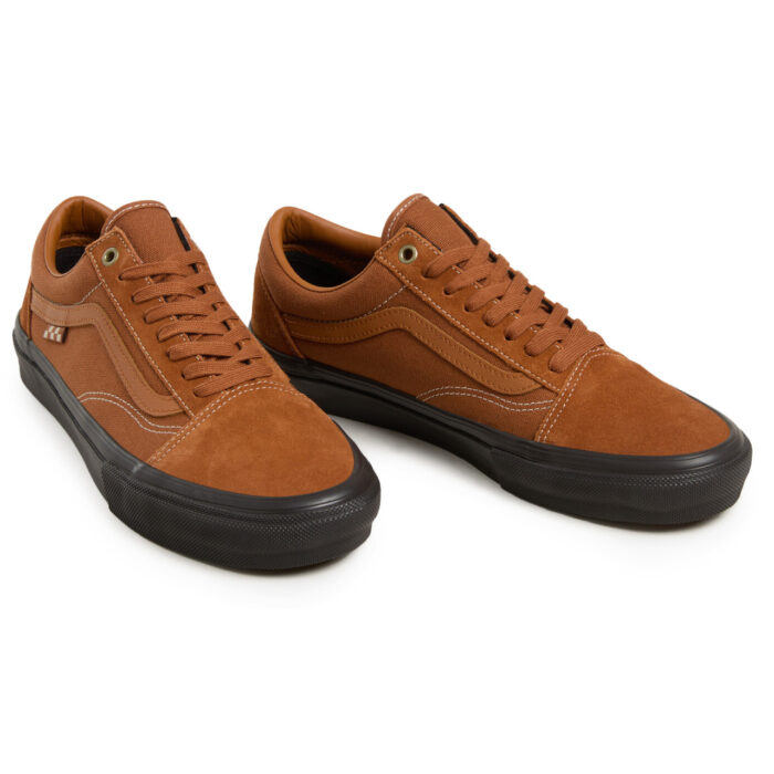 Vans Skate Shoes Old Skool Sienna/Chocolate - Image 2