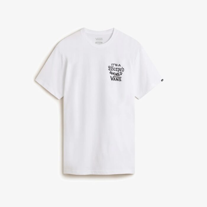 Vans Good Warped World T-Shirt (White) - Image 2
