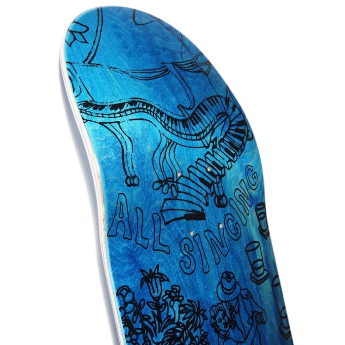 Skateboard Cafe Gaurab Sketches Deck (Blue) - Image 3