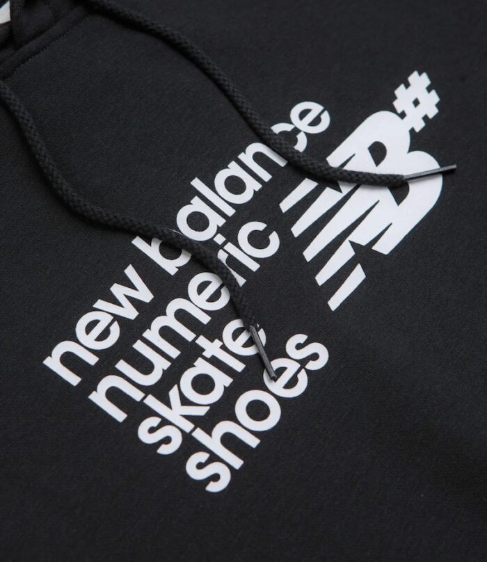 New Balance Numeric Logo Hoodie (Black) - Image 2