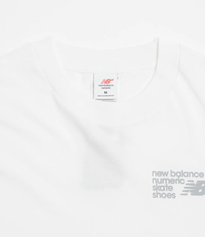 New Balance Numeric Small Logo T-Shirt (White) - Image 2