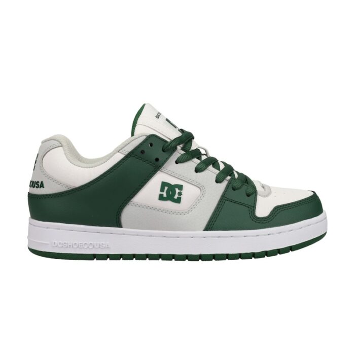 DC Manteca Leather Green/White