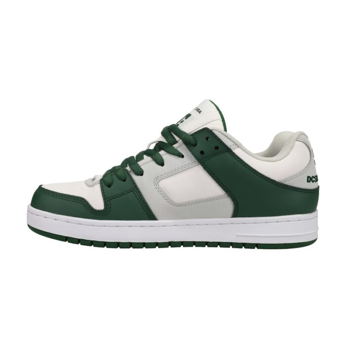 DC Manteca Leather Green/White - Image 3