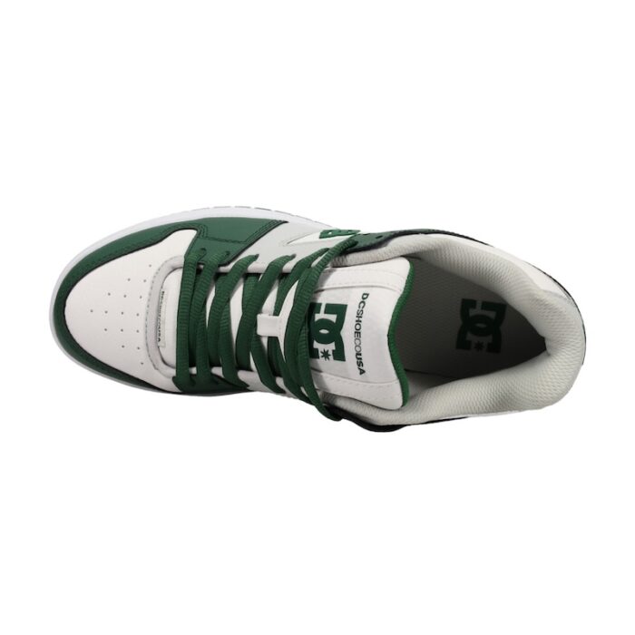 DC Manteca Leather Green/White - Image 2