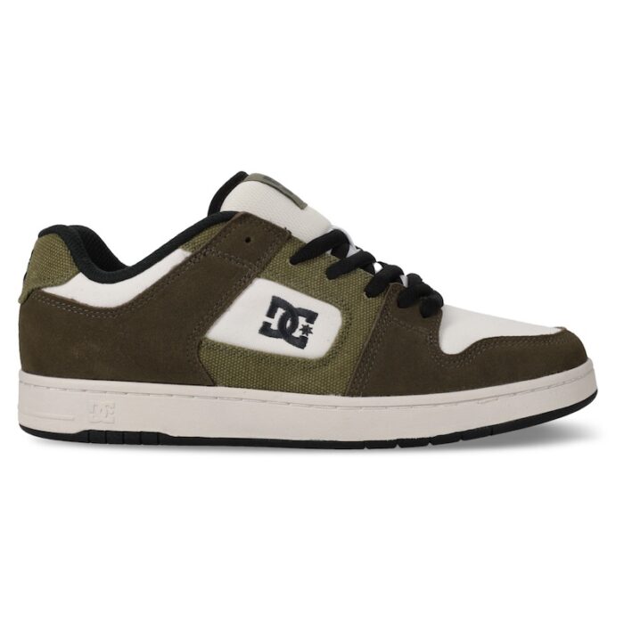 DC Manteca Leather Olive/Khaki