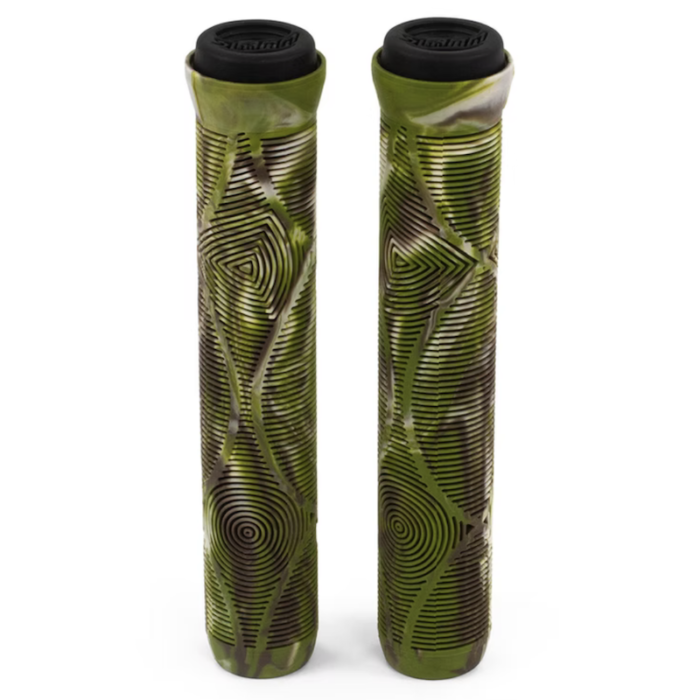 Slamm Team Swirl Grips (Jungle Green)