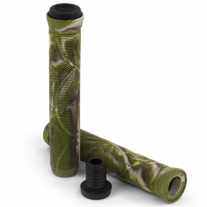 Slamm Team Swirl Grips (Jungle Green) - Image 2