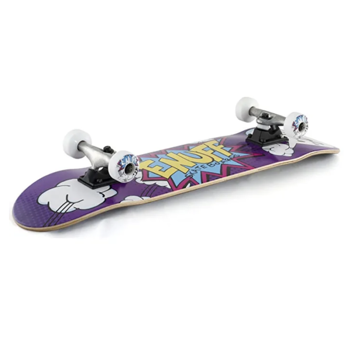 Enuff POW II Mini Factory Complete Skateboard Purple 7.25