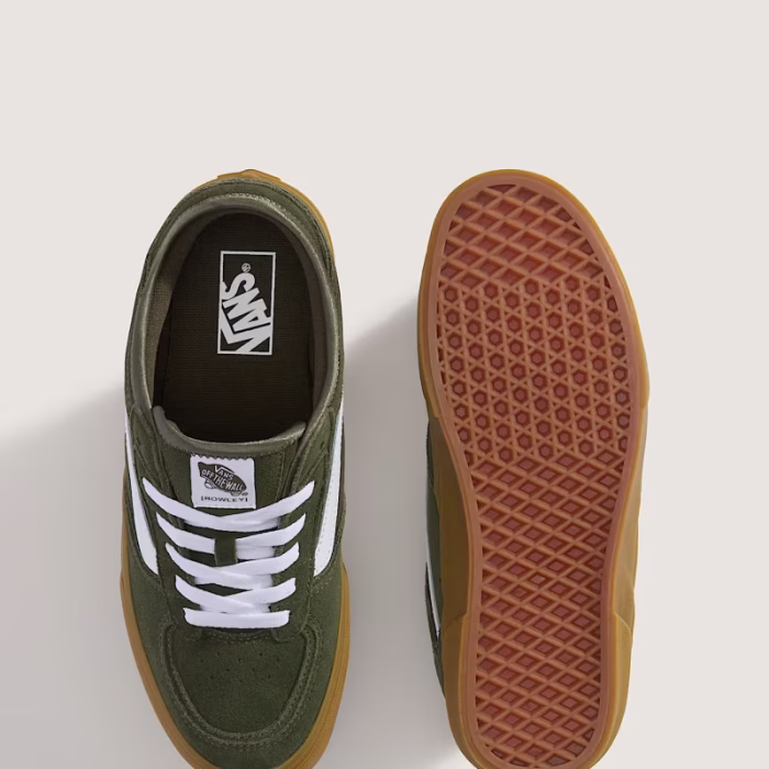 Vans Rowley Classic Green/Gum - Image 3