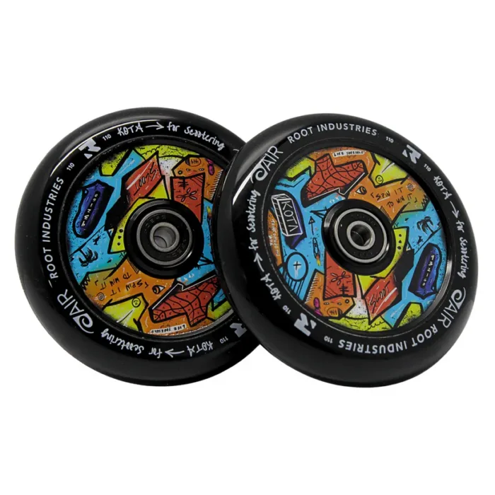 Root Industries x KOTA Limited Edition AIR 110mm Wheels - Black (sold as a pair)