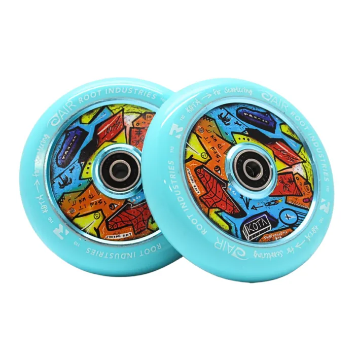 Root Industries x KOTA Limited Edition AIR 110mm Wheels (sold as a pair)s - Blue