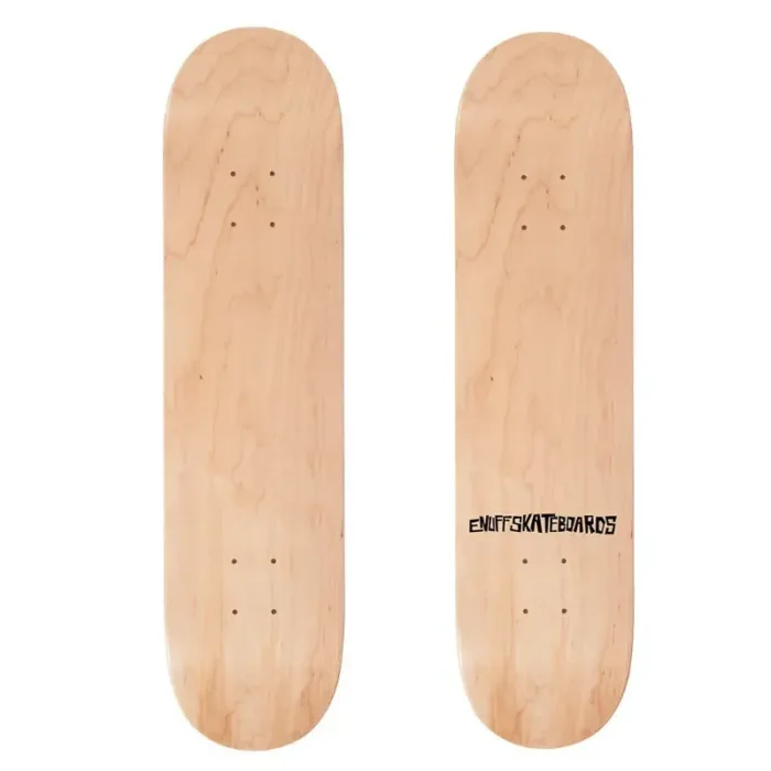 Enuff Classic Skateboard Deck Natural 8"