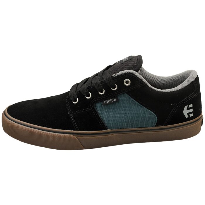 Etnies Barge Ls Mens Skate Trainers Black/Teal